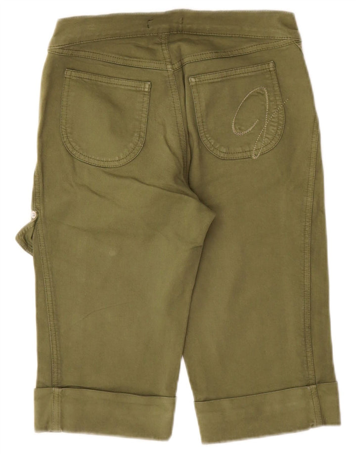 Versace Damen Cargoshorts IT 38 XS W24 Khaki Baumwolle