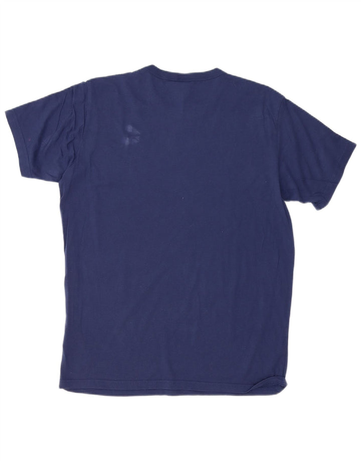 G-Star Herren Grafik-T-Shirt-Oberteil aus Baumwolle in mittlerem Marineblau