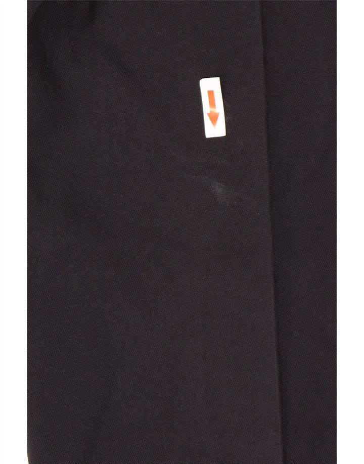 Gerade Herren-Anzughose von Marks & Spencer, W36, L31, marineblaues Polyester