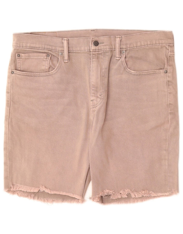 LEVI'S Herren 511 Denim Shorts W36 Large Grau