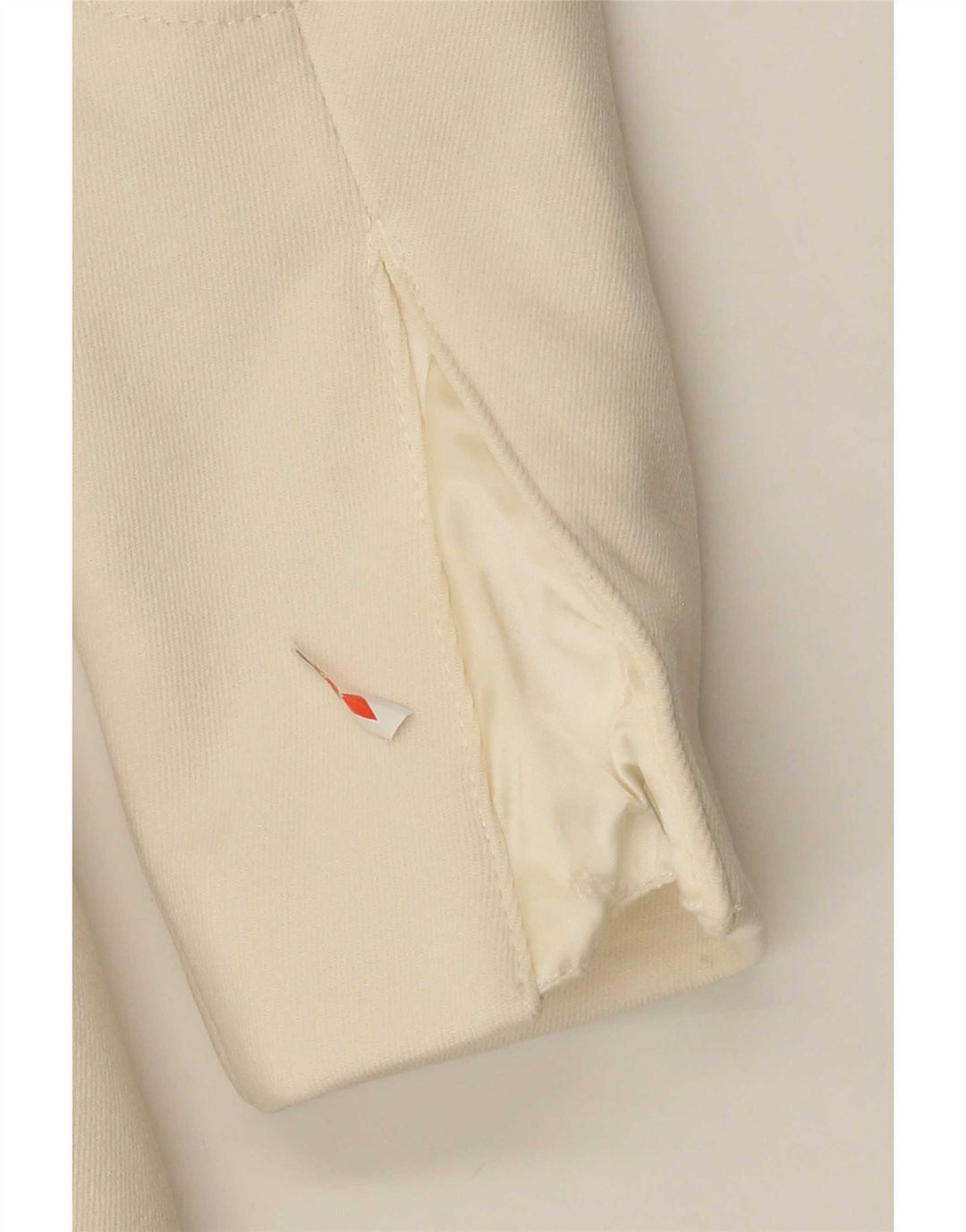 Brema Womens Graphic Overcoat IT 40 Small Off White Polyamid