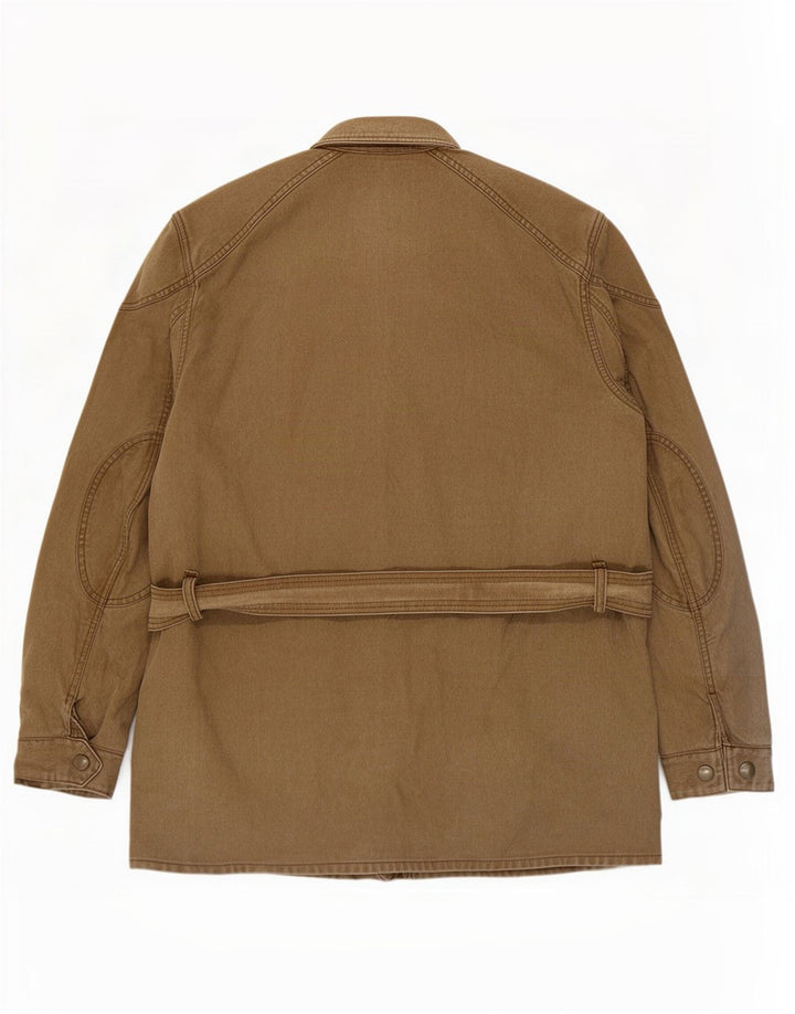 Belstaff Herren Utility Jacke UK 38 Mittelbraune Baumwolle