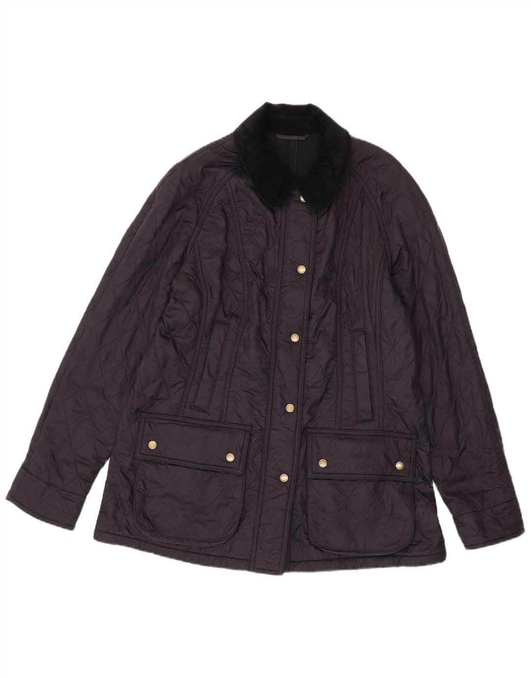 Barbour Damen Steppjacke UK 14 Large Marineblau