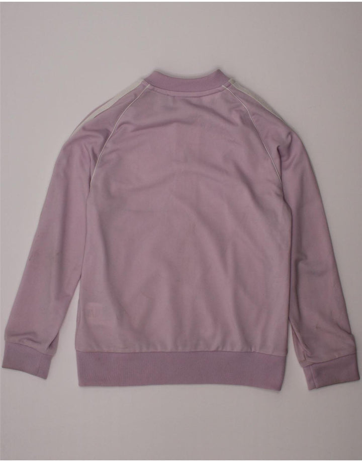 ADIDAS Mädchen-Trainingsanzug, Top-Jacke, 7–8 Jahre, lila, Polyester