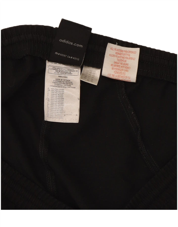 Adidas Sportshorts für Jungen, 13–14 Jahre, schwarzes Polyester