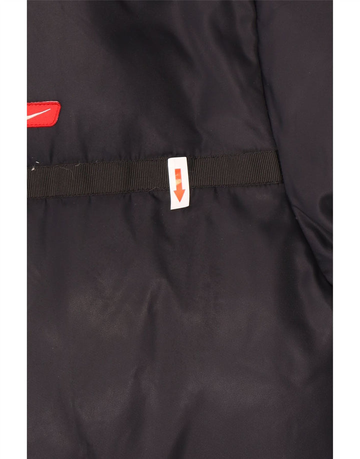 Nike Herren gepolsterte Jacke UK 39/41 Medium Schwarz