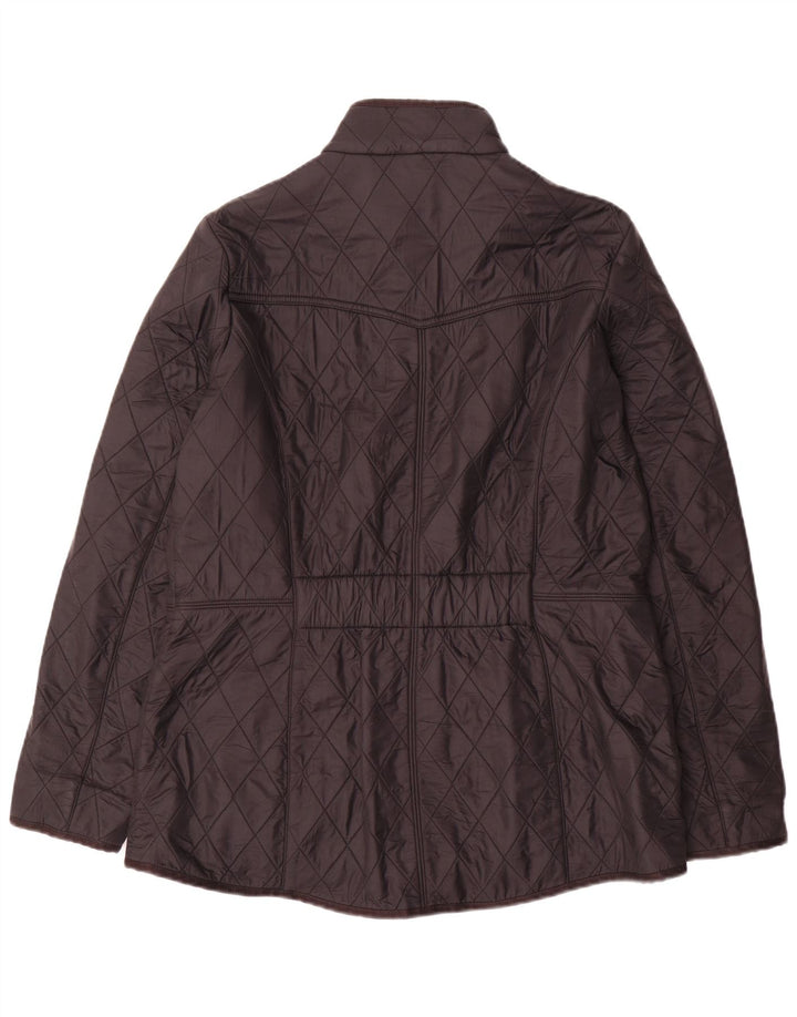 Barbour Damen Steppjacke UK 16 Large Schwarz Polyamid