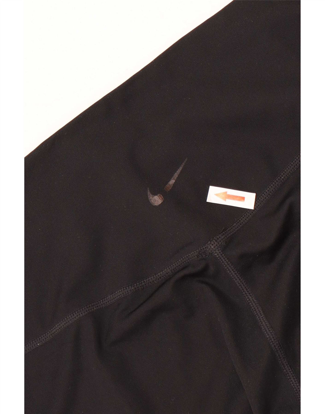 Nike Damen Dri Fit Graphic Leggings UK 14 Large Schwarz Polyester
