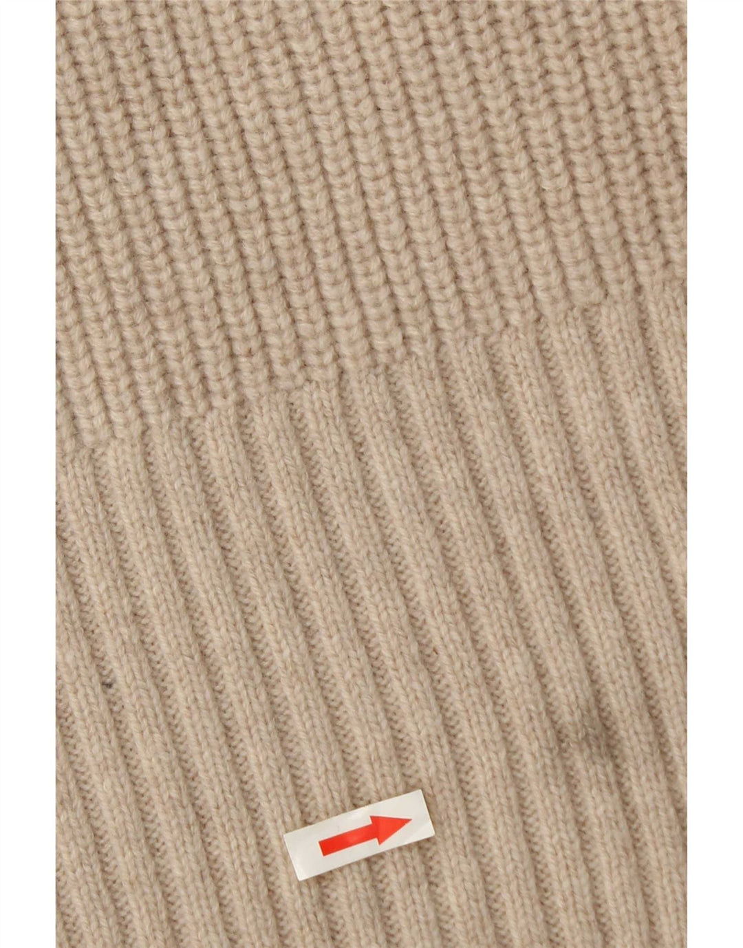 Zara Damen-Pullover mit Rollkragen, übergroß, Gr. 10, Größe S, beige Wolle