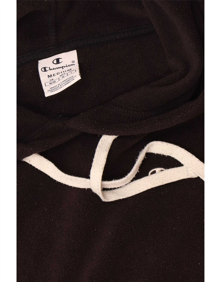 Champion Damen-Fleecepullover mit Kapuze, UK 14, mittelschwarz, Polyester