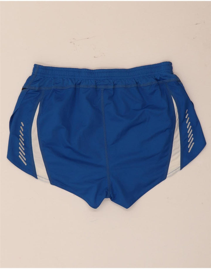 Asics Damen Badeshorts XL Blaues Colourblock-Polyester