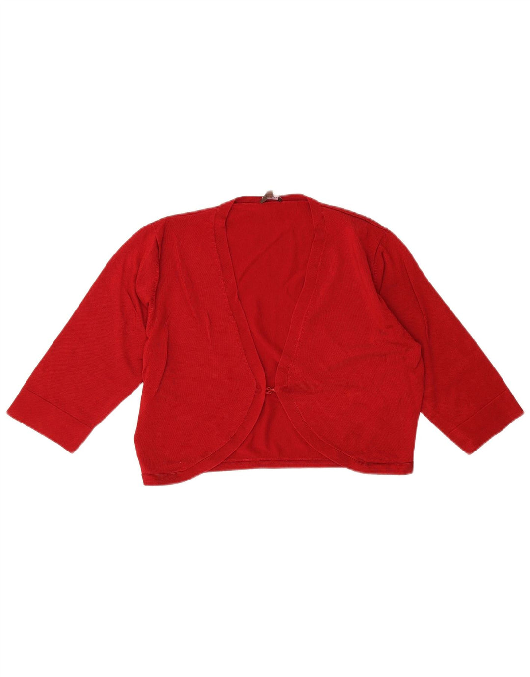 Phase Eight Damen-Cardigan mit 3/4-Ärmeln, bauchfrei, Gr. 14, Mittelrot
