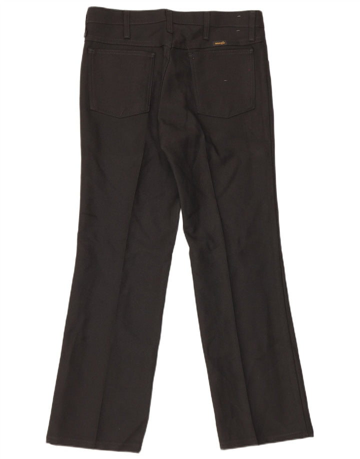 Wrangler Herren gerade Freizeithose W33 L29 Schwarz Polyester