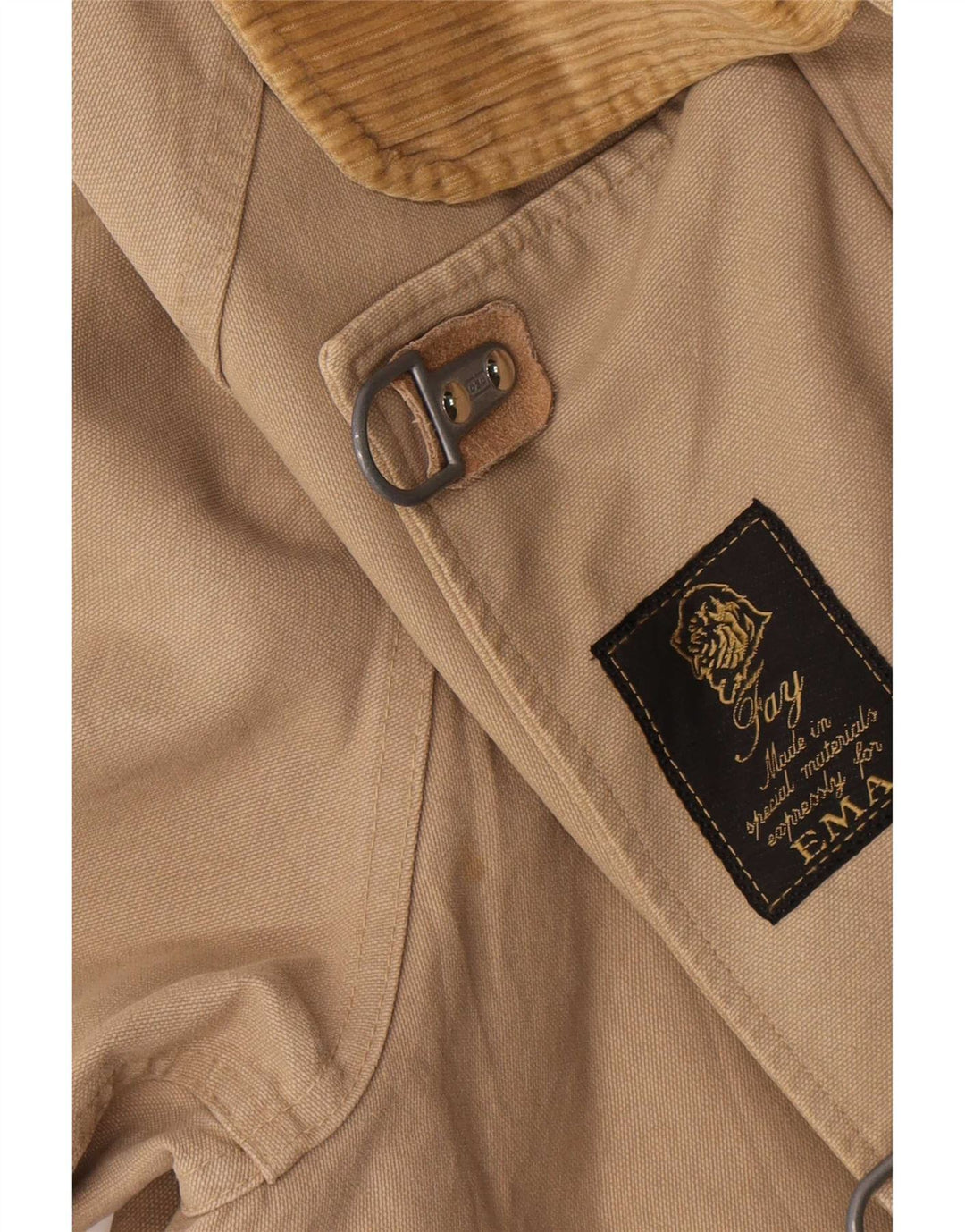 Fay Damen Ema Duffle Mantel UK 20 2XL Beige