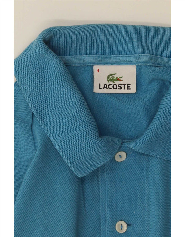 Lacoste Herren Poloshirt Größe 4 Mittelblau