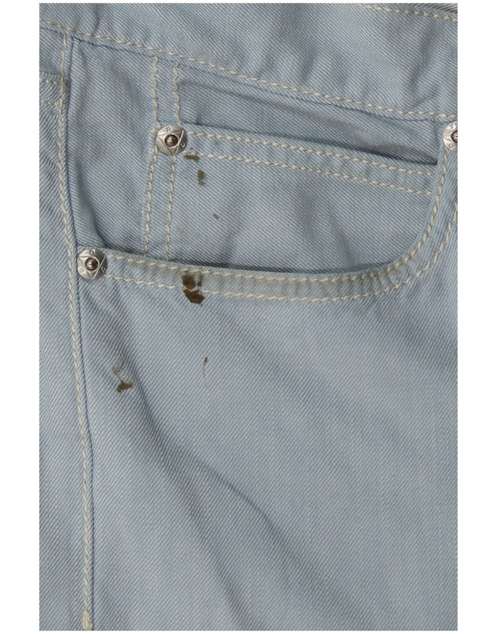 Roy Rogers Herren-Freizeitshorts IT 48 Medium W34 Blaue Baumwolle