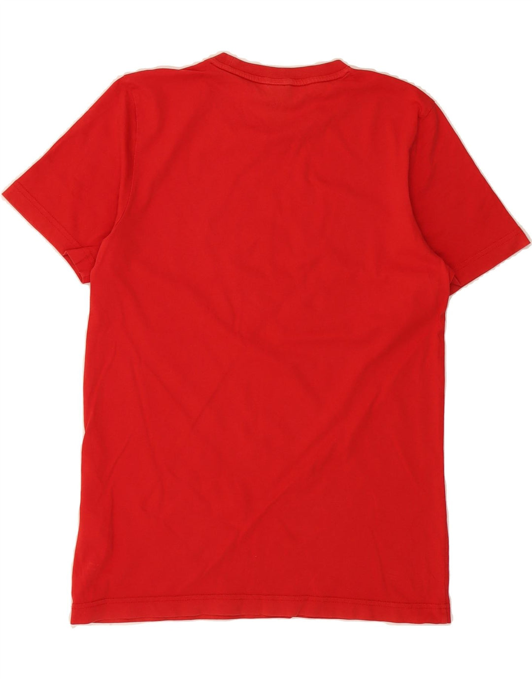 ADIDAS Mens Graphic T-Shirt Top Small Red Cotton Vintage Adidas and Second-Hand Adidas from Messina Hembry 
