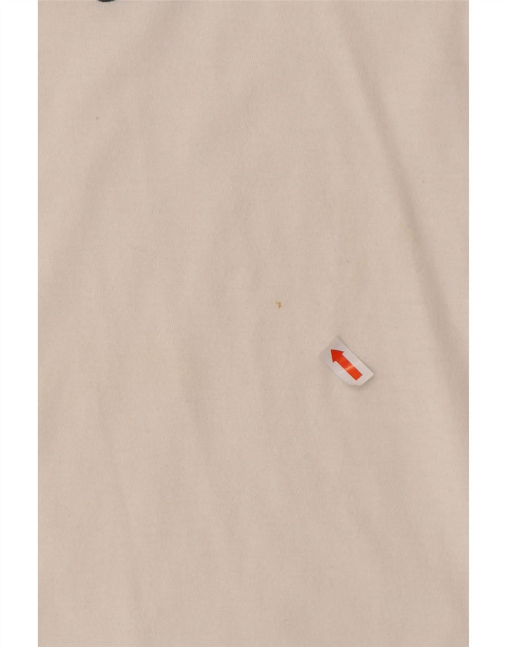 NIKE Herren T-Shirt Top UK 45/47 XL Weiße Baumwolle