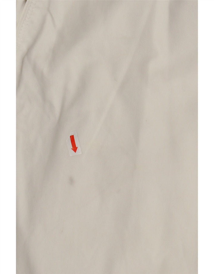 MARKS & SPENCER Herren-Chinoshorts W34, Größe L, weiße Baumwolle