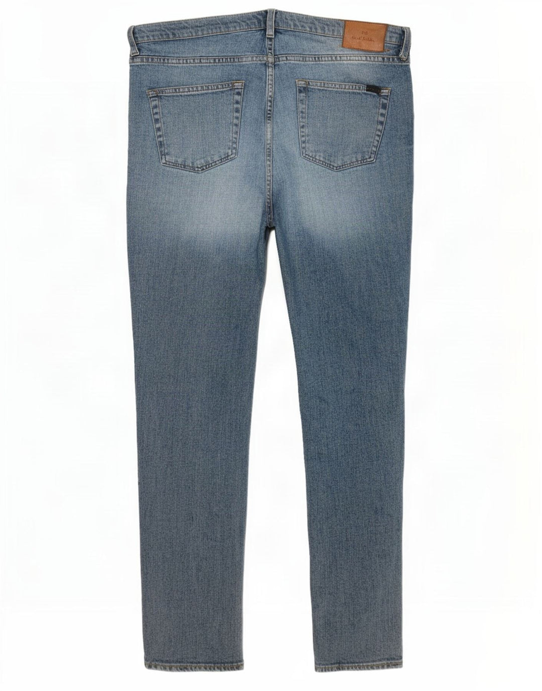 Paul Smith Damen Skinny Jeans W34 L28 Blaue Baumwolle