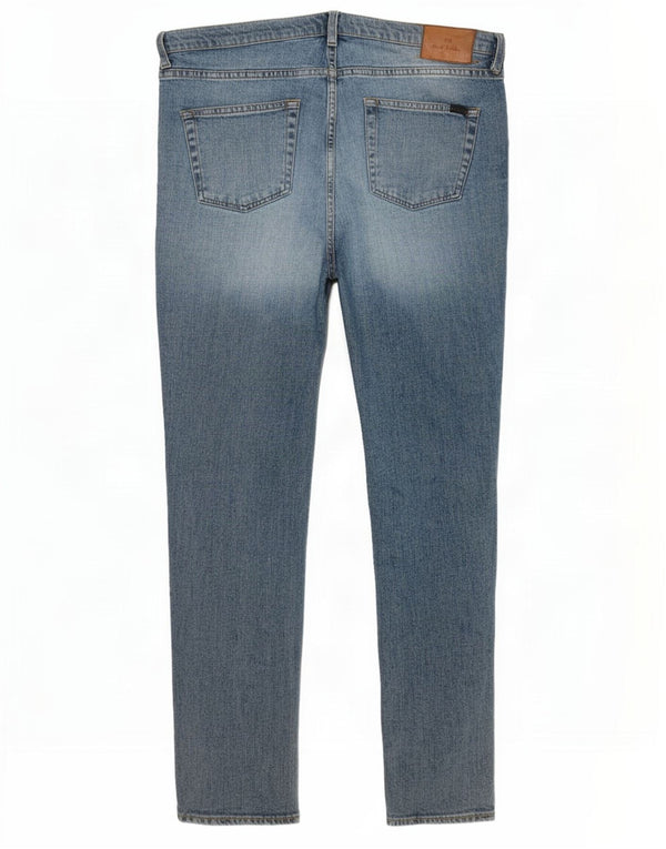 Paul Smith Womens Skinny Jeans W34 L28 Blue Cotton