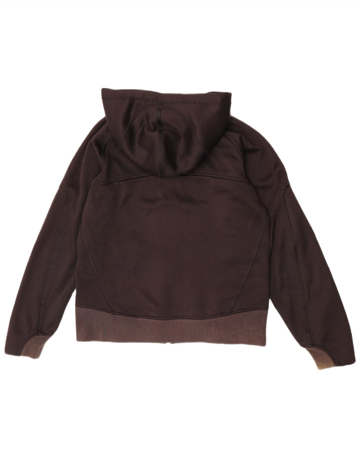 Puma Damen-Kapuzenpullover mit Reißverschluss, UK 16, Größe L, Schwarz, Colourblock-Polyester