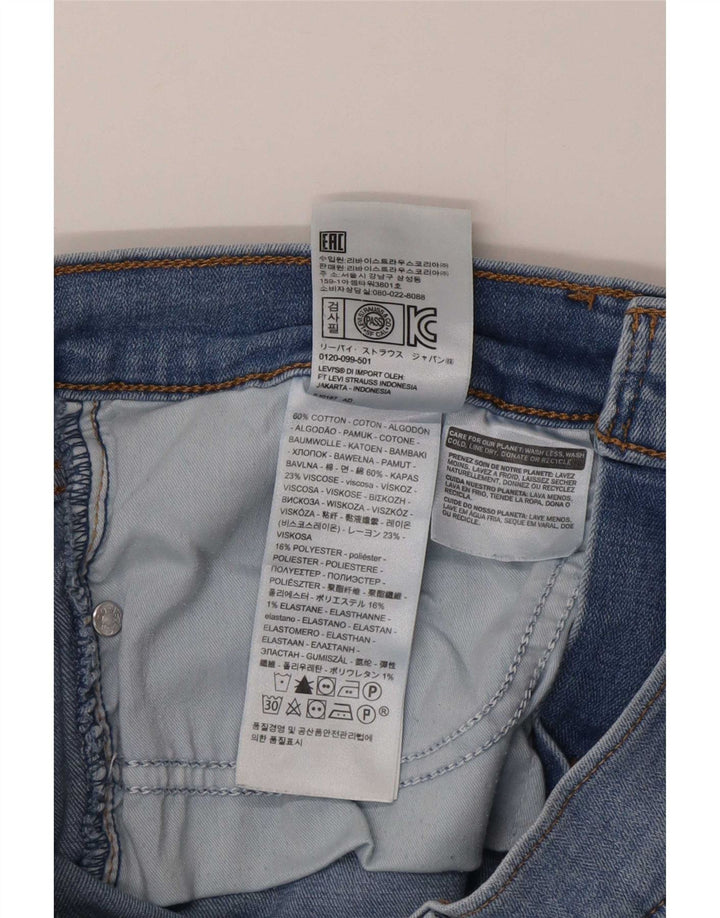 Levi's Damen 312 Shaping Slim Jeans W28 L27 Blaue Baumwolle
