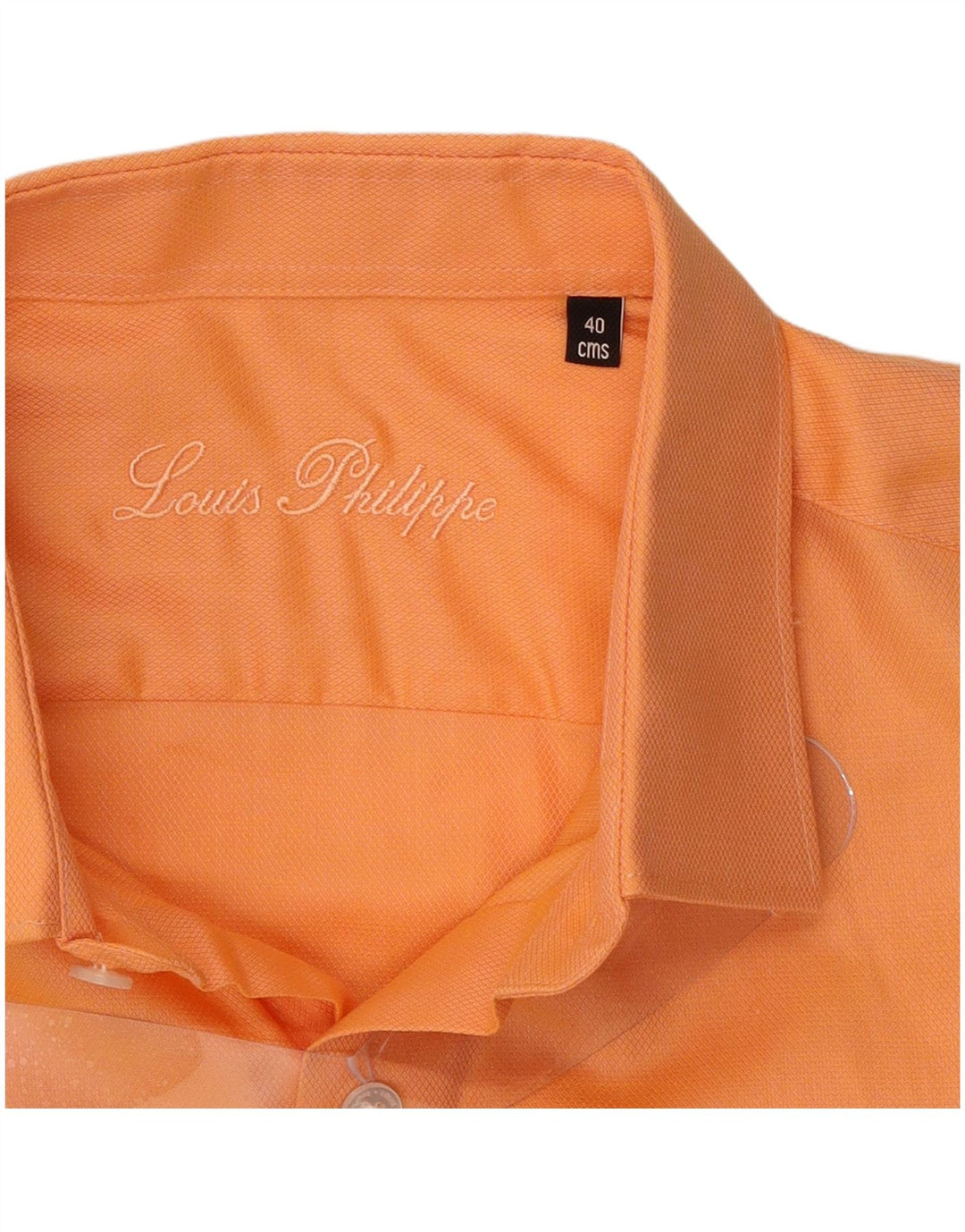 Louis Philippe Herrenhemd Größe 40 Mittelorange Baumwolle