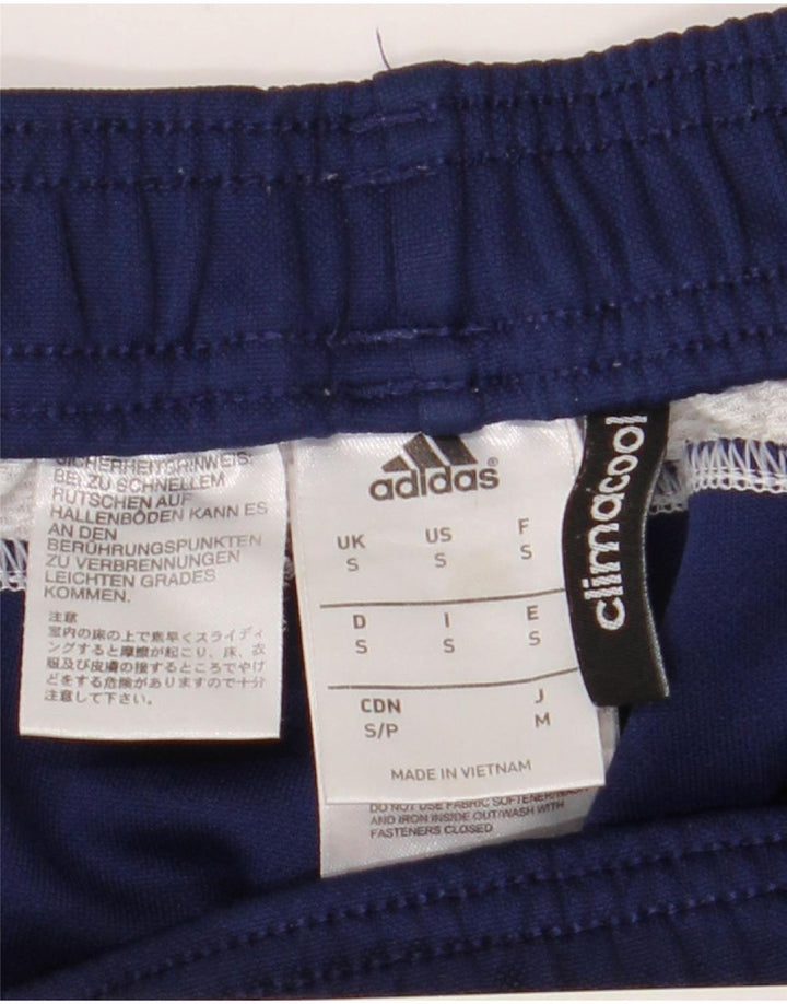 Adidas Herren-Trainingshose, klein, marineblau, Polyester