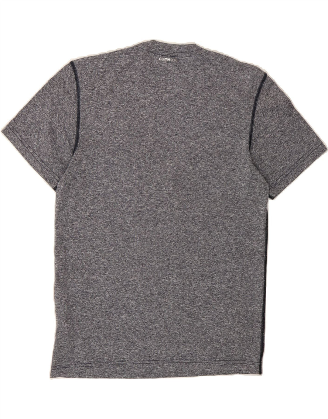 ADIDAS Mens Climalite T-Shirt Top Small Grey Flecked Vintage Adidas and Second-Hand Adidas from Messina Hembry 