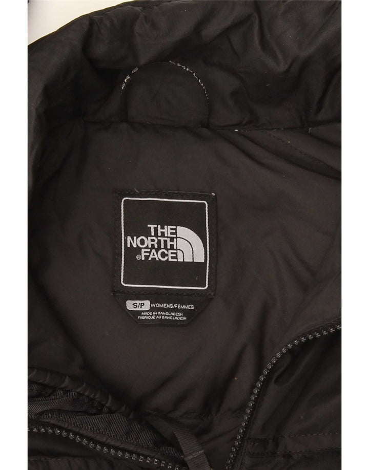 The North Face Damen Wattierte Jacke UK 10 Small Schwarz Nylon