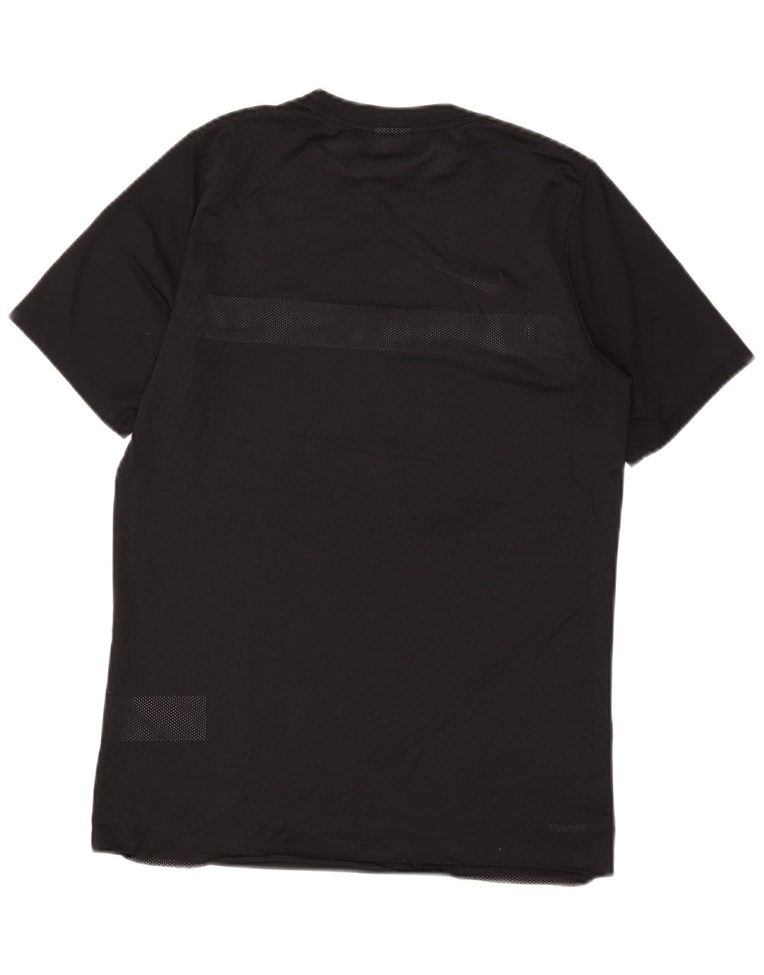 Nike Herren T-Shirt Top Medium Schwarz Colourblock Polyester