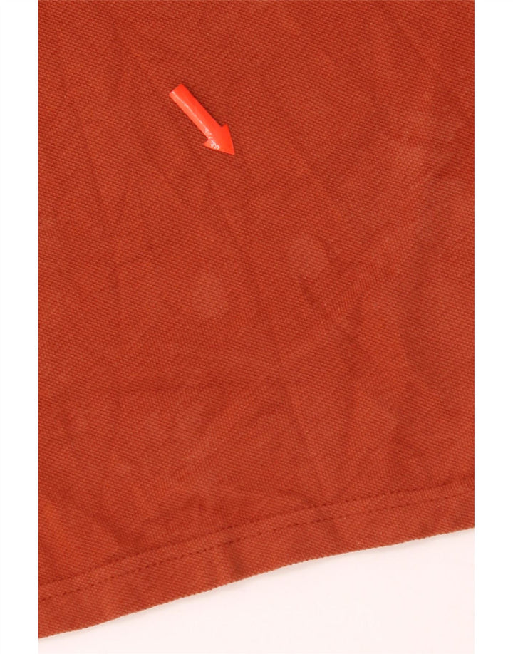 Lyle & Scott Herren Poloshirt XL Orange Baumwolle