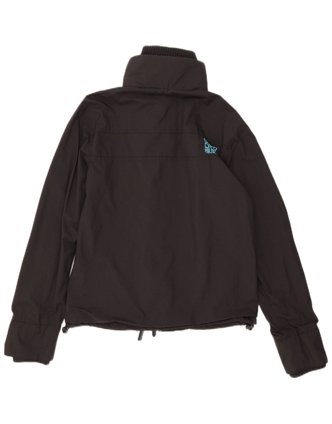 Superdry Herren Regenjacke UK 40 Large Schwarz Nylon