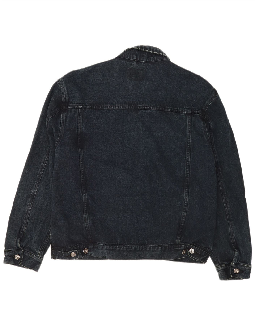 Duke Herren Jeansjacke UK 42 XL Marineblau Baumwolle Classic