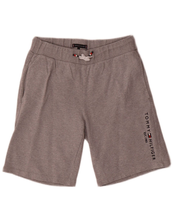 Tommy Hilfiger Jungen Sportshorts mit Grafik, 15–16 Jahre, Grau