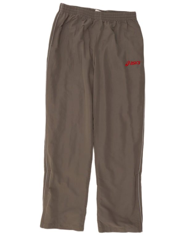 Asics Mens Tracksuit Trousers XL  Grey Polyester
