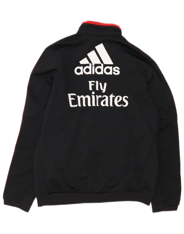 Adidas Jungen AC Milan Graphic Trainingsanzug Top Jacke 11-12 Jahre Schwarz