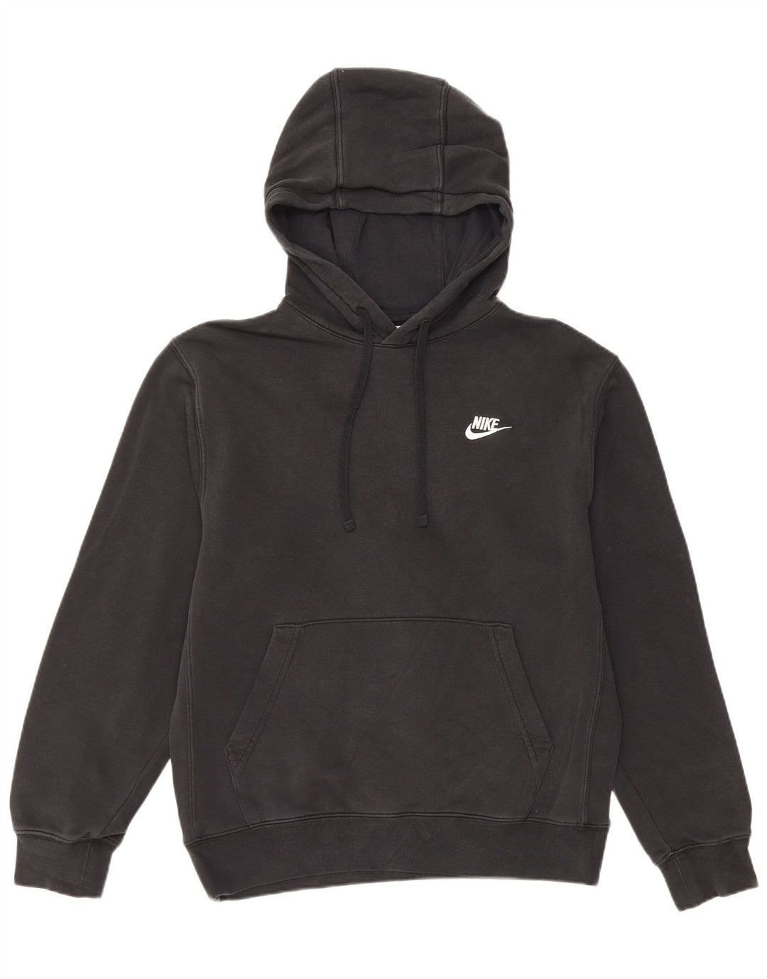 NIKE Herren Kapuzenpullover, Größe S, Schwarz, Baumwolle