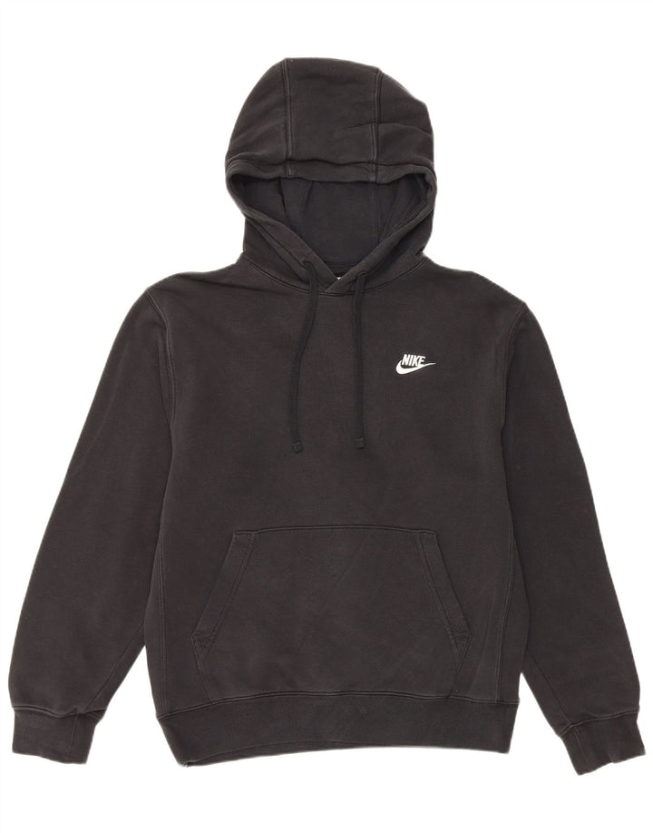 NIKE Herren Kapuzenpullover, Größe S, Schwarz, Baumwolle