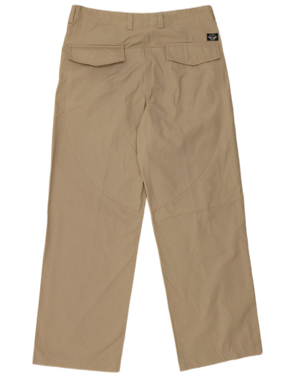 Dockers Gerade Herrenhose W34 L31 Beige Baumwolle