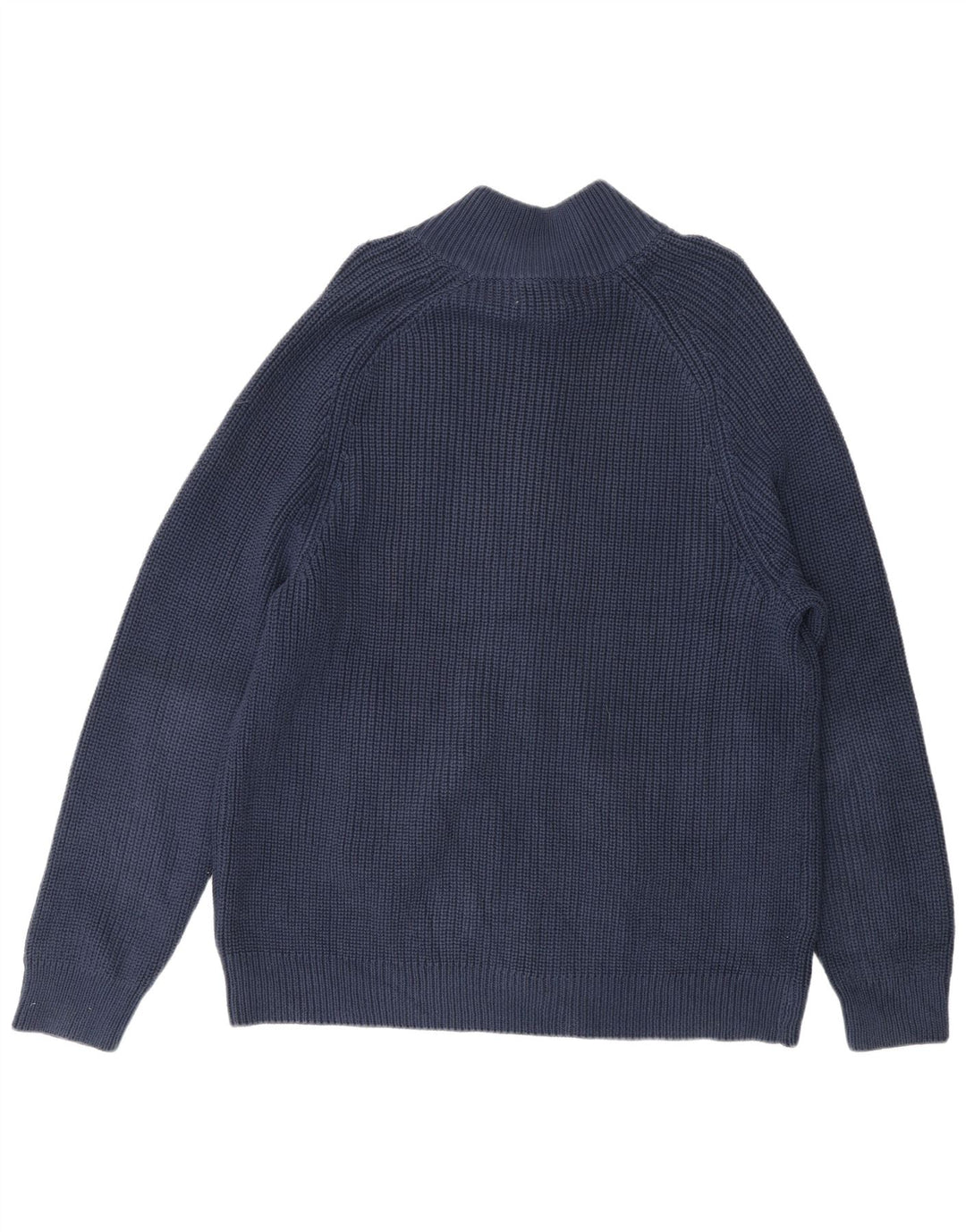 L.L.BEAN Herren-Strickjacke, groß, marineblau, Baumwolle