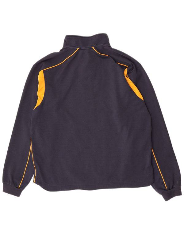 Nike Jungen-Trainingsanzug-Top-Jacke, 13–14 Jahre, XL, Marineblau, Farbblock