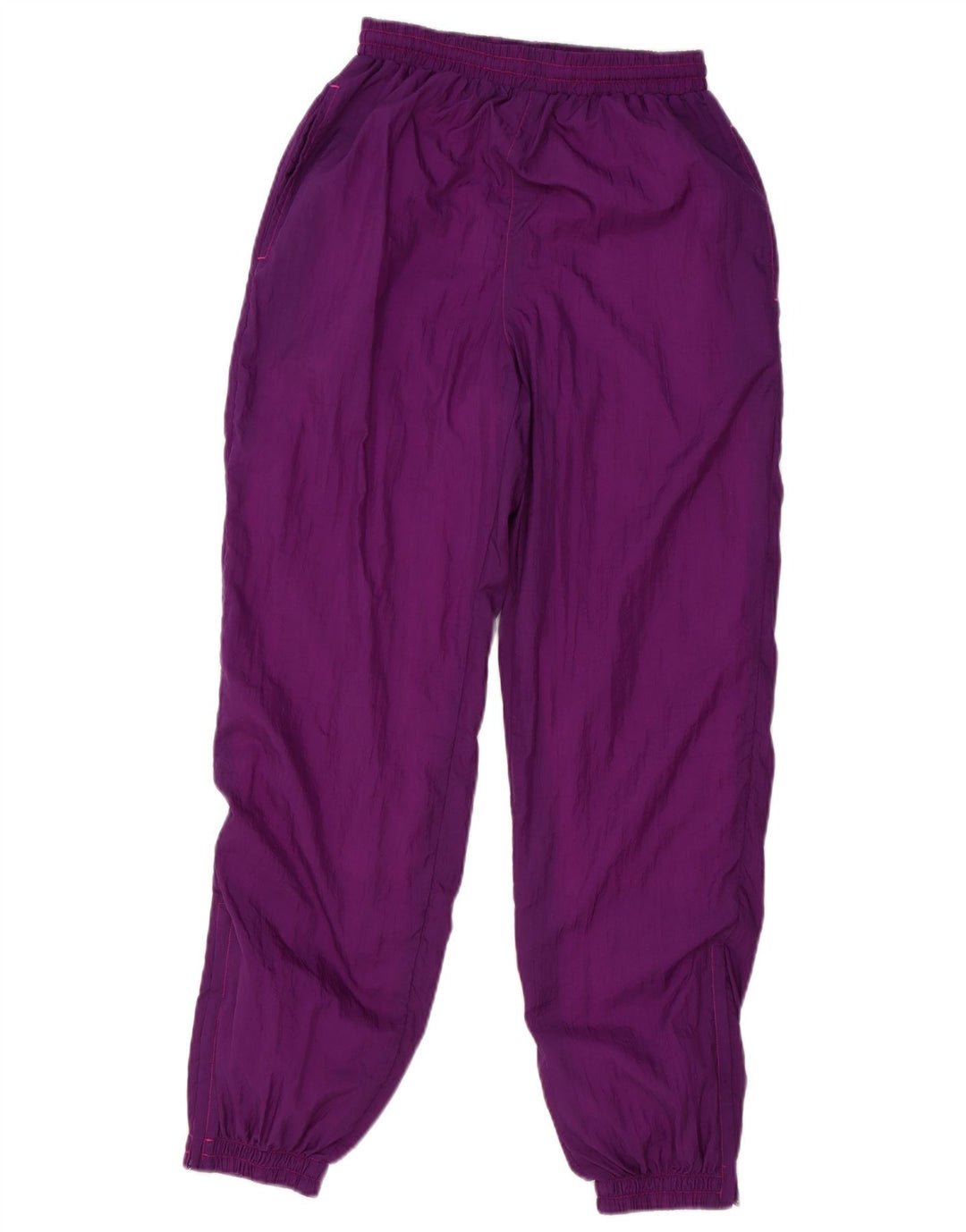 Vintage Damen-Trainingsanzug, UK 12, Mittellila, Colourblock-Polyamid