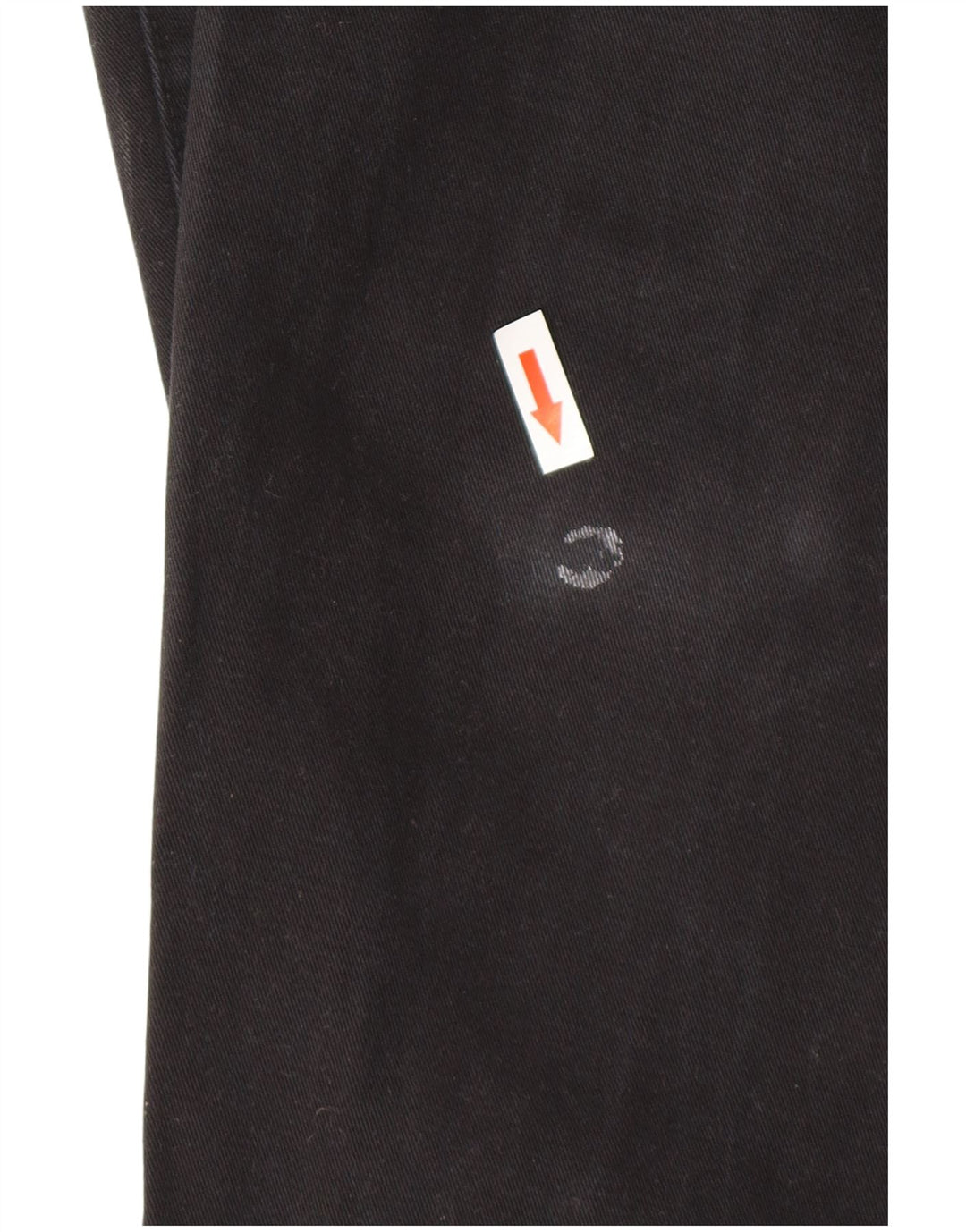 MARKS & SPENCER Herren Blue Harbour Tapered Chinohose W36 L33 Schwarz