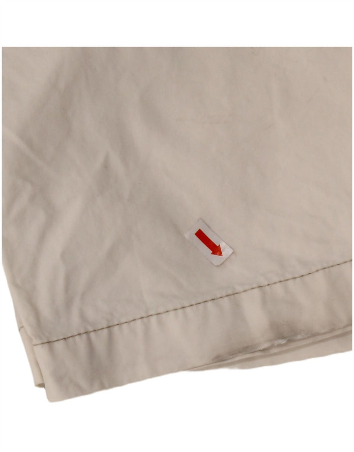 MURPHY & NYE Gerade Freizeithose für Herren, W33, L32, cremefarbene Baumwolle