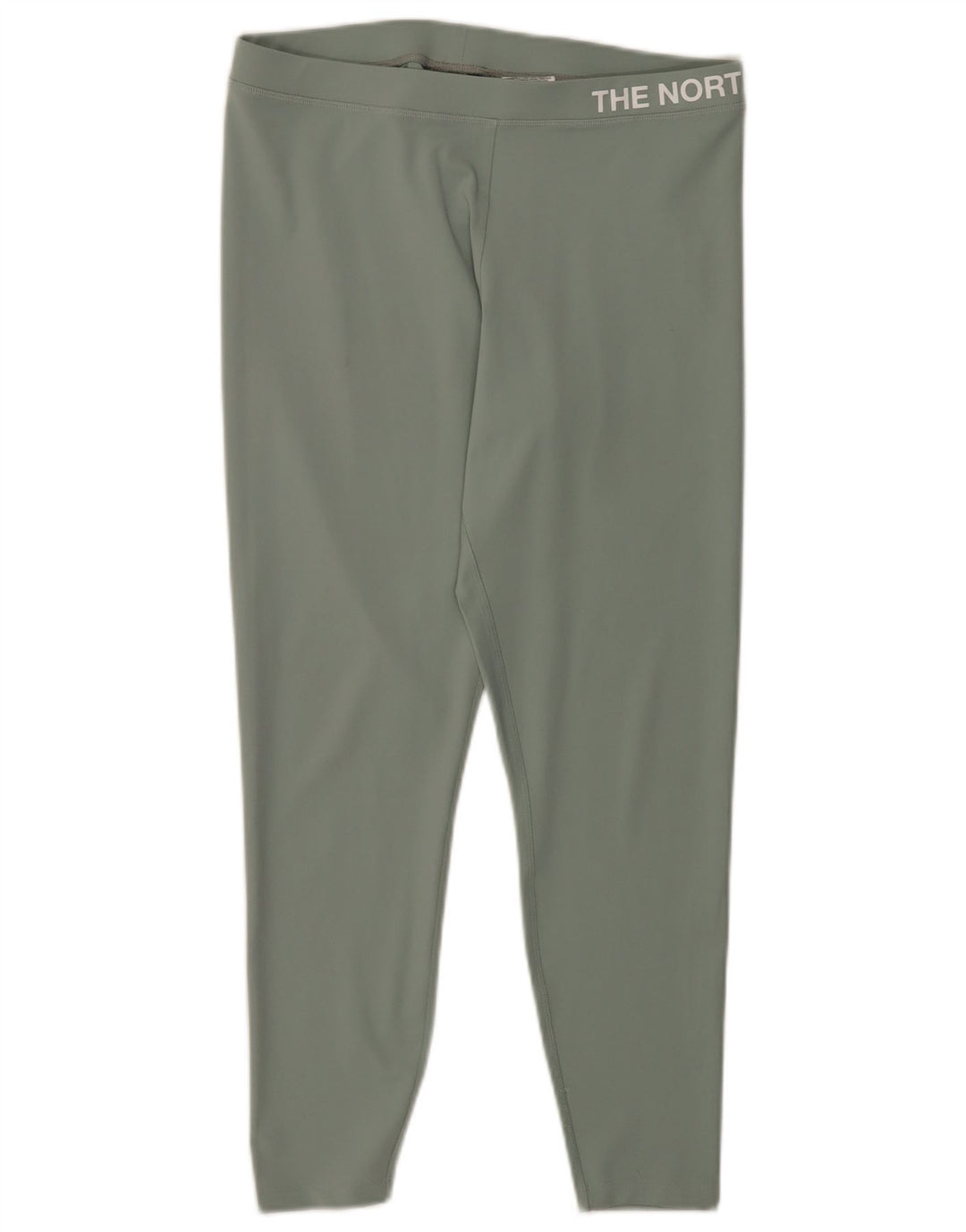 The North Face Damen-Leggings mit Grafik, groß, grün, Polyester, Sport