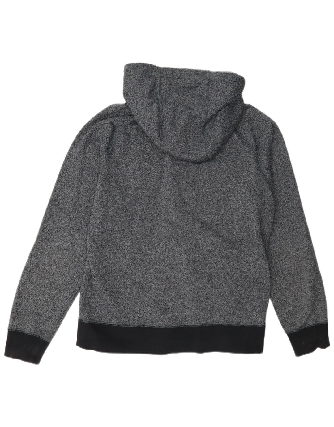 Nike Herren-Kapuzenpullover mit Reißverschluss, mittelmarineblau gefleckte Baumwolle