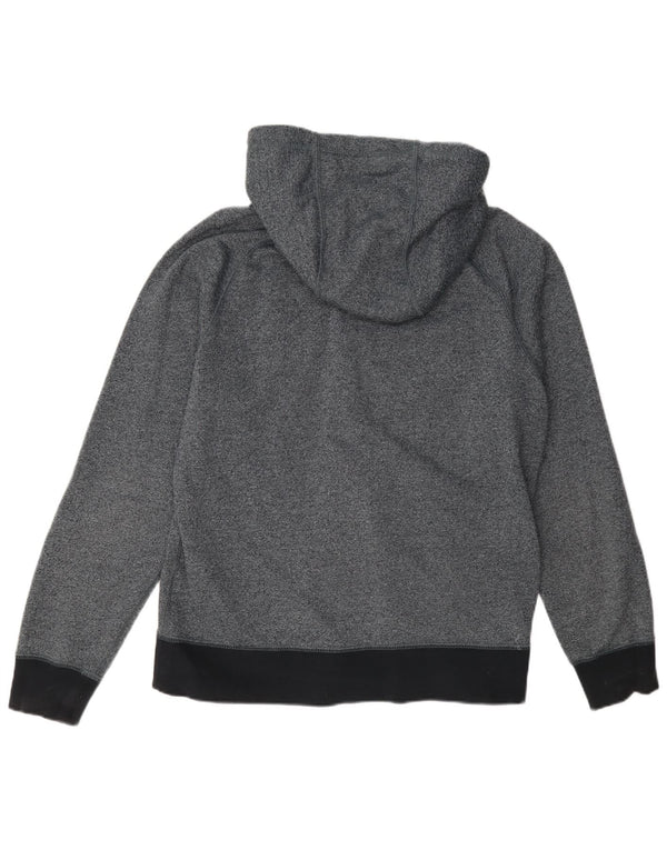 Nike Herren-Kapuzenpullover mit Reißverschluss, mittelmarineblau gefleckte Baumwolle