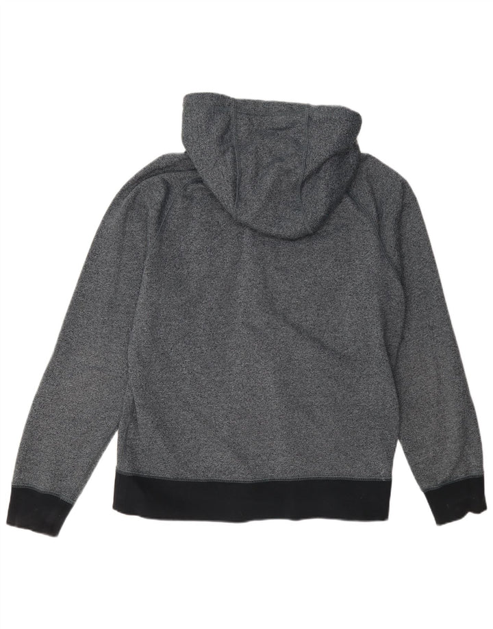 Nike Herren-Kapuzenpullover mit Reißverschluss, mittelmarineblau gefleckte Baumwolle